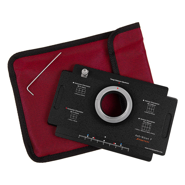 Pro Shift/Stitch Adapter - Nikon F Mount Cameras to 4x5 View