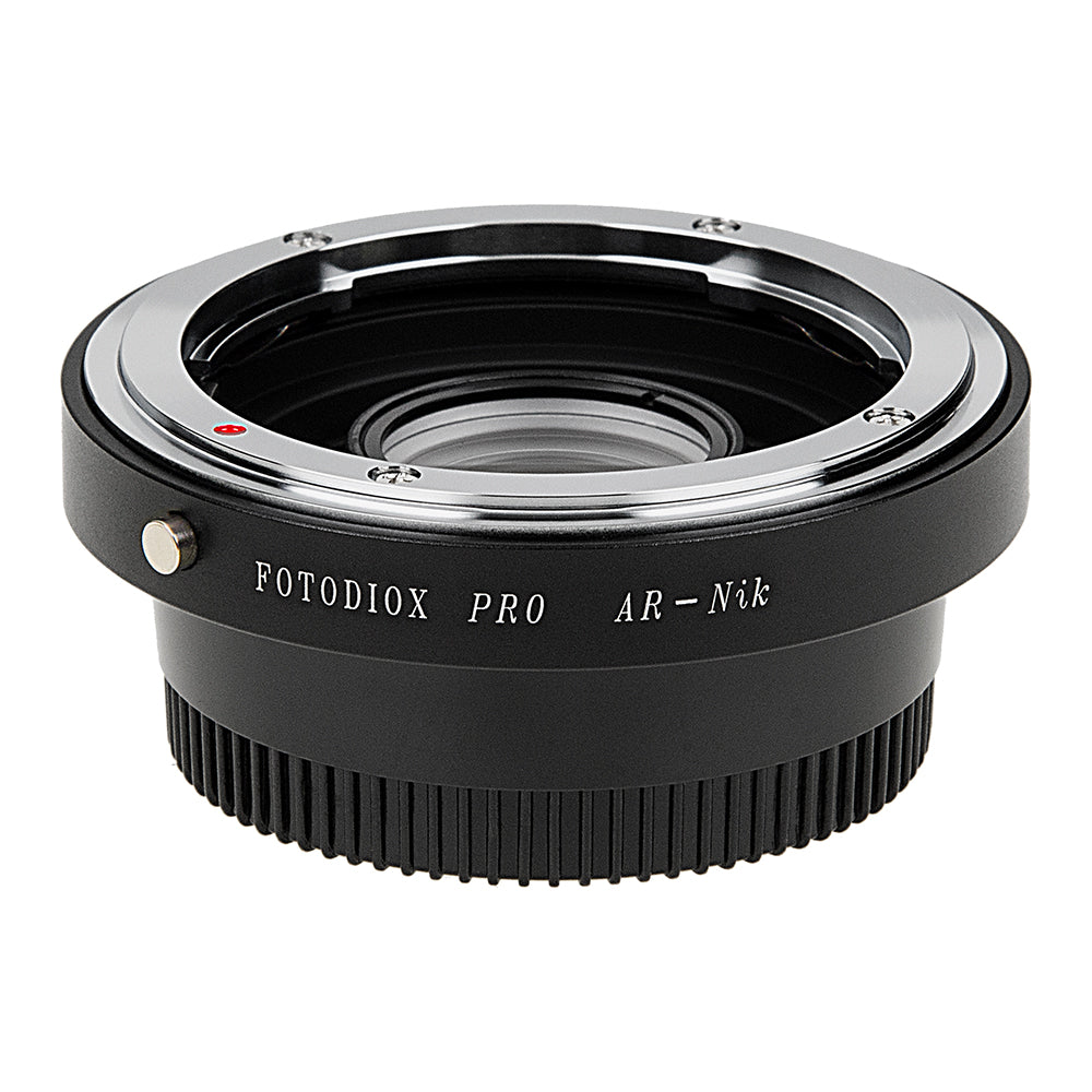 Fotodiox Pro Lens Mount Adapter - Konica Auto-Reflex (AR) SLR Lens to Nikon F Mount SLR Camera Body