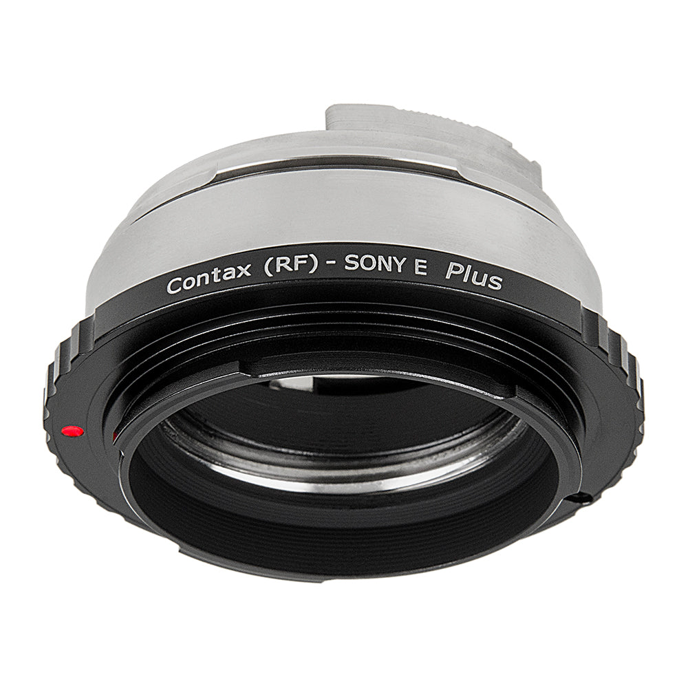 Fotodiox Pro Lens Adapter Plus - Compatible with Contax Rangefinder (Inner & Outer Bayonet) Mount Lens to fit Sony E-Mount Mirrorless Cameras