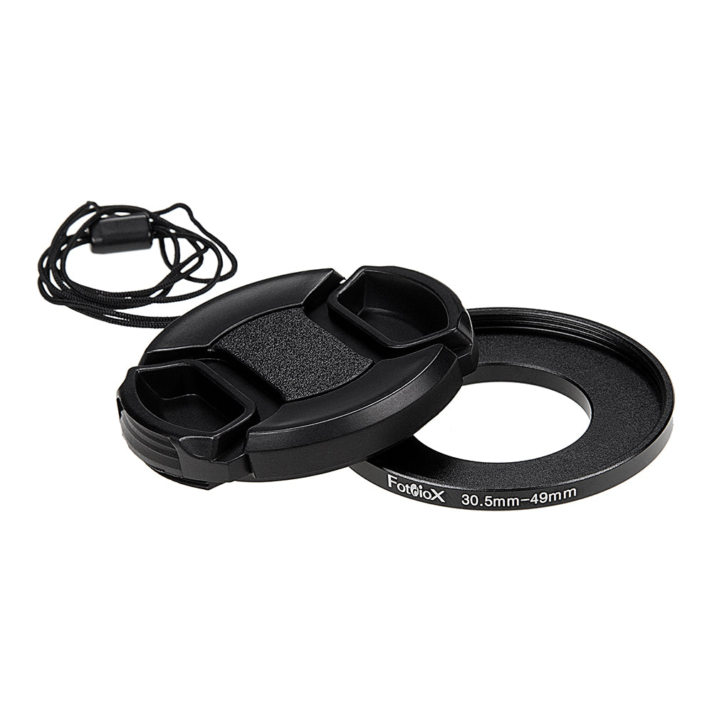 Starter Set for Camp Snap 2 - Step-Up Ring & Inner Pinch Lens Cap with Optional Add-on Filter Kit