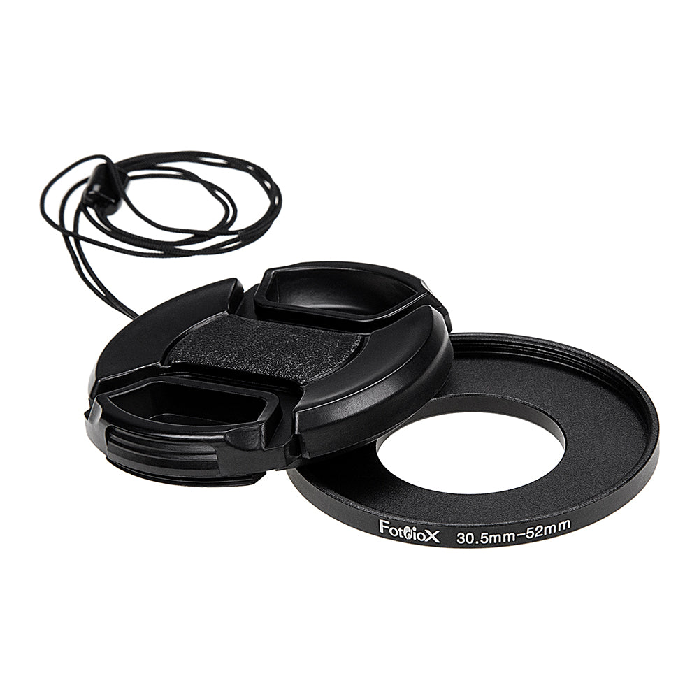 Starter Set for Camp Snap 2 - Step-Up Ring & Inner Pinch Lens Cap with Optional Add-on Filter Kit