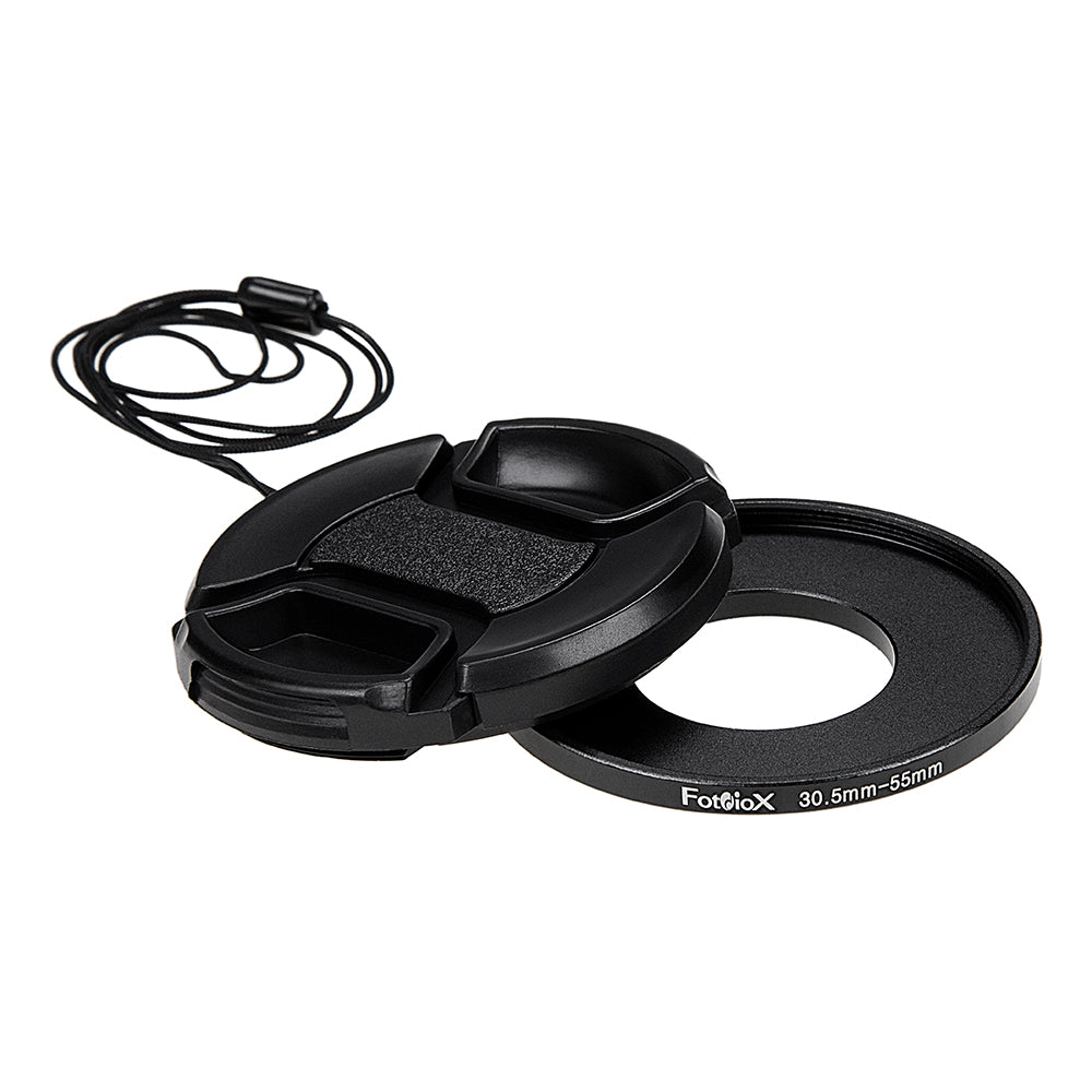 Starter Set for Camp Snap 2 - Step-Up Ring & Inner Pinch Lens Cap with Optional Add-on Filter Kit