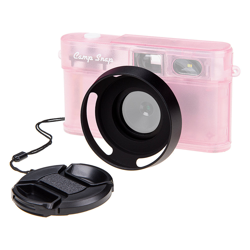 CS2 RF Hood Set (37mm Angle Lens Hood Sun Shade, 30.5 to 37mm Step Up Ring, & 58mm Inner Pinch Cap)