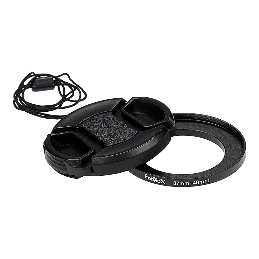 Starter Set for Camp Snap Pro - Step-Up Ring & Inner Pinch Lens Cap with Optional Add-on Filter Kit
