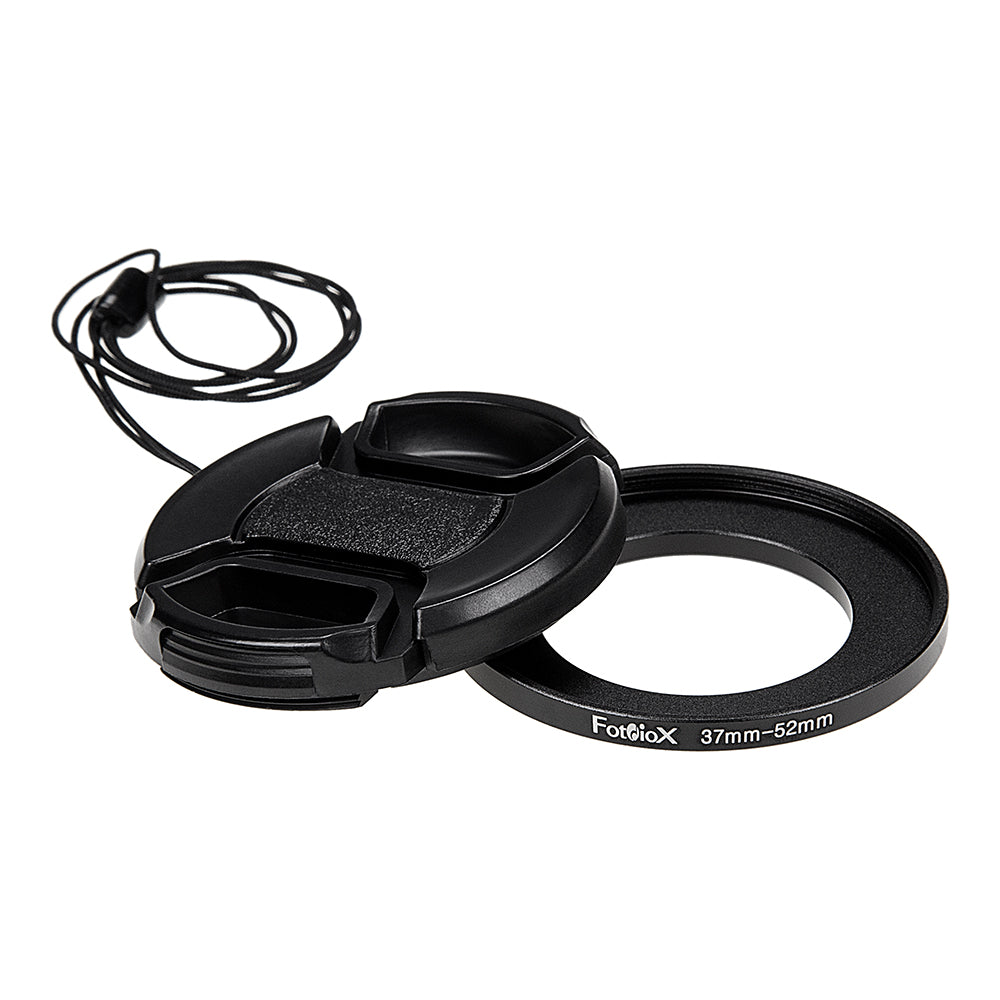 Starter Set for Camp Snap Pro - Step-Up Ring & Inner Pinch Lens Cap with Optional Add-on Filter Kit