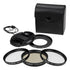 Starter Set for Camp Snap Pro - Step-Up Ring & Inner Pinch Lens Cap with Optional Add-on Filter Kit