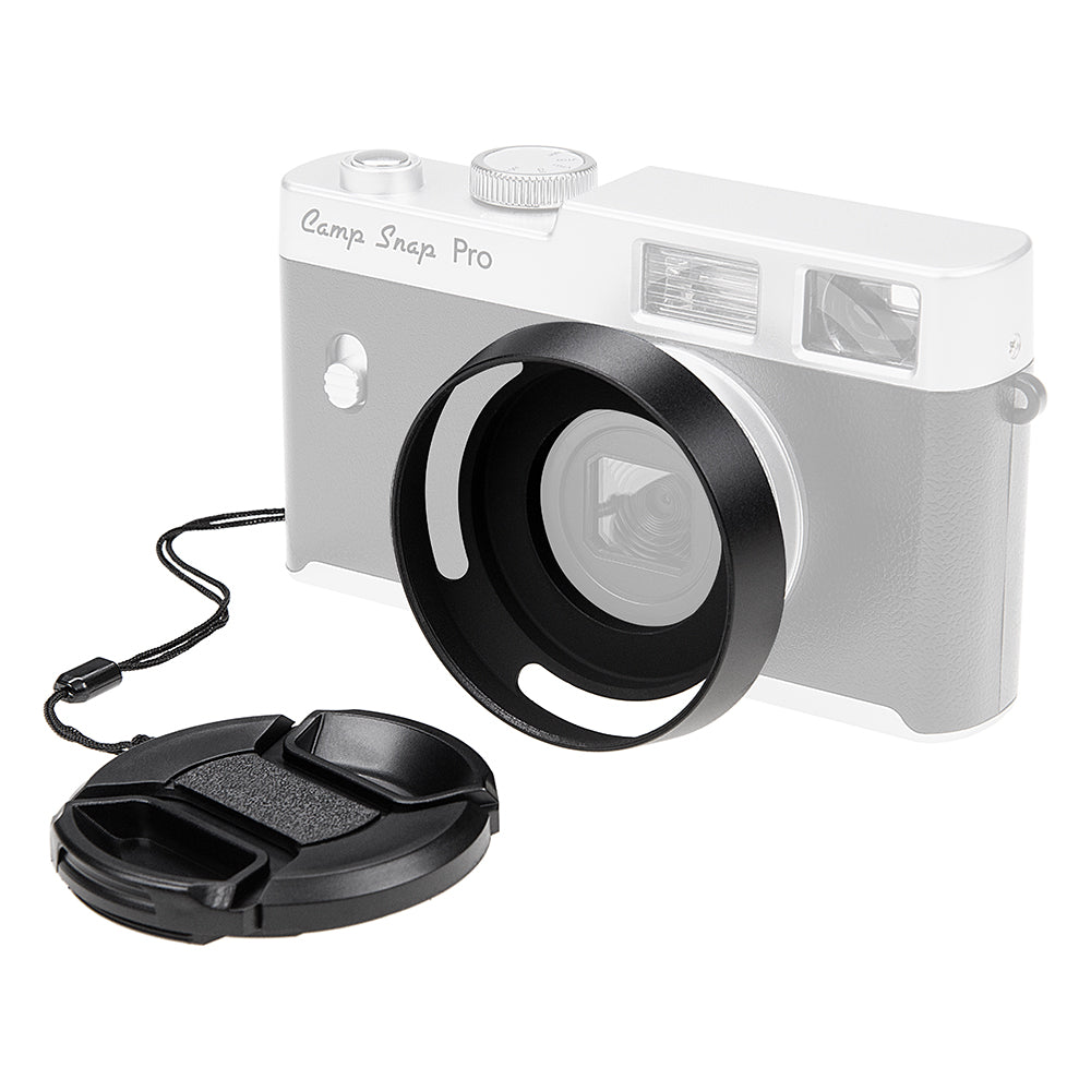 CSP RF Hood Set (37mm Angle Lens Hood Sun Shade & 58mm Inner Pinch Cap)