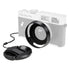 CSP RF Hood Set (37mm Angle Lens Hood Sun Shade & 58mm Inner Pinch Cap)