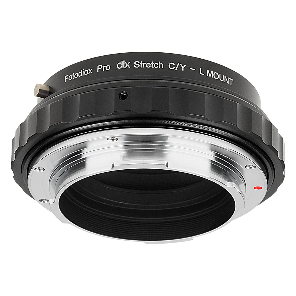 Fotodiox DLX Stretch Lens Adapter - Compatible with Contax/Yashica (CY) Mount Lens to L-Mount Alliance Mirrorless Cameras with Macro Focusing Helicoid and Magnetic Drop-In Filters