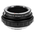 Fotodiox DLX Stretch Lens Adapter - Compatible with Contax/Yashica (CY) Mount Lens to Canon RF Mount Mirrorless Cameras with Macro Focusing Helicoid and Magnetic Drop-In Filters