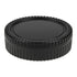 Fotodiox Camera Body & Rear Lens Cap Set for All Fujifilm G-Mount GFX Compatible Cameras & Lenses - Black