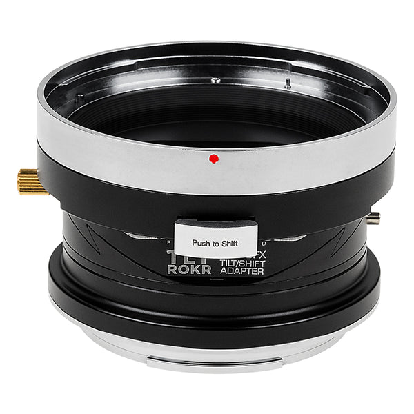 Tilt / Shift Adapter - Bronica ETR Lens to Fujifilm G-Mount
