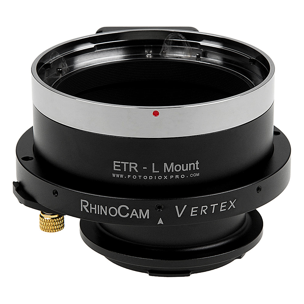 RhinoCam Vertex Rotating Stitching Adapter, Compatible with Bronica ETR Mount SLR Lens to Leica L-Mount Alliance Mirrorless Cameras