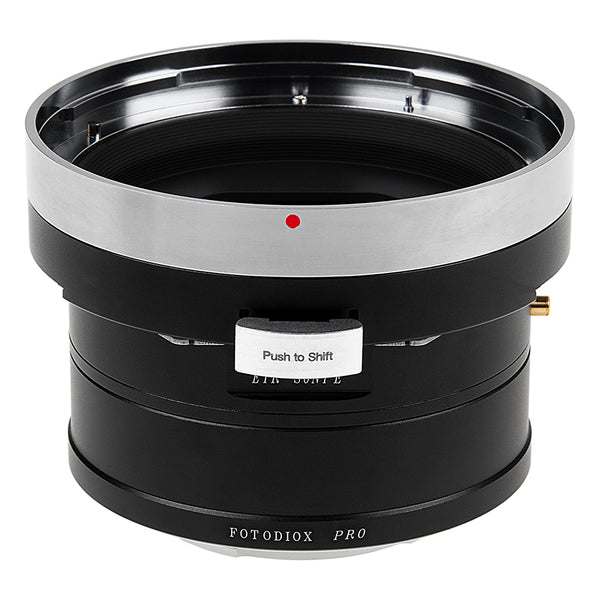Shift Lens Adapter - Bronica ETR Mount Lens to Sony E-Mount Camera