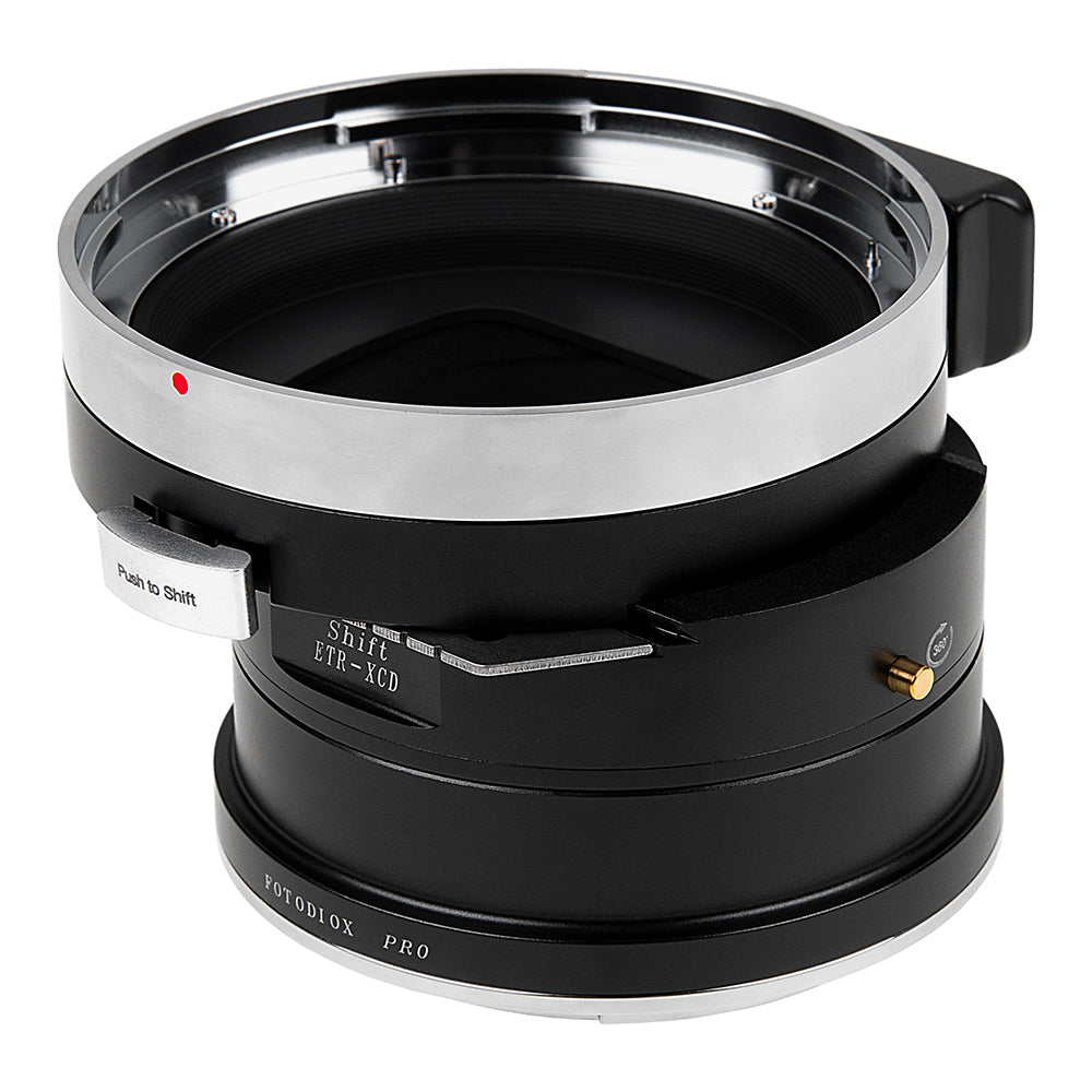 Fotodiox Pro Lens Mount Shift Adapter - Compatible With Bronica ETR Mount Lens to Hasselblad X-System (XCD) Mount Mirrorless Camera Body