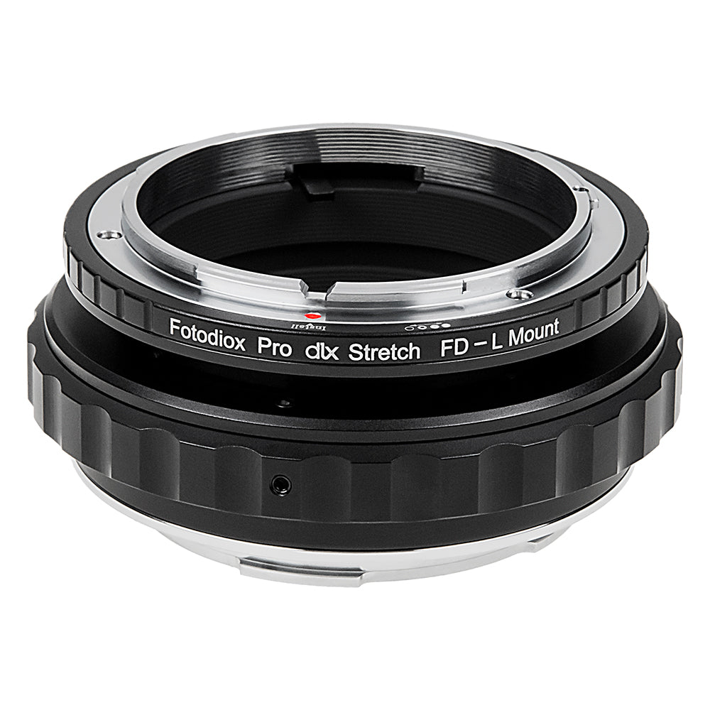 Fotodiox DLX Stretch Lens Adapter - Compatible with Canon FD & FL Mount Lens to L-Mount Alliance Mirrorless Cameras with Macro Focusing Helicoid and Magnetic Drop-In Filters