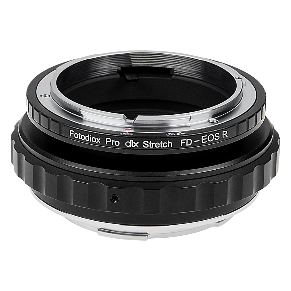 Fotodiox DLX Stretch Lens Adapter - Compatible with Canon FD & FL Mount Lens to Canon RF Mount Mirrorless Cameras with Macro Focusing Helicoid and Magnetic Drop-In Filters