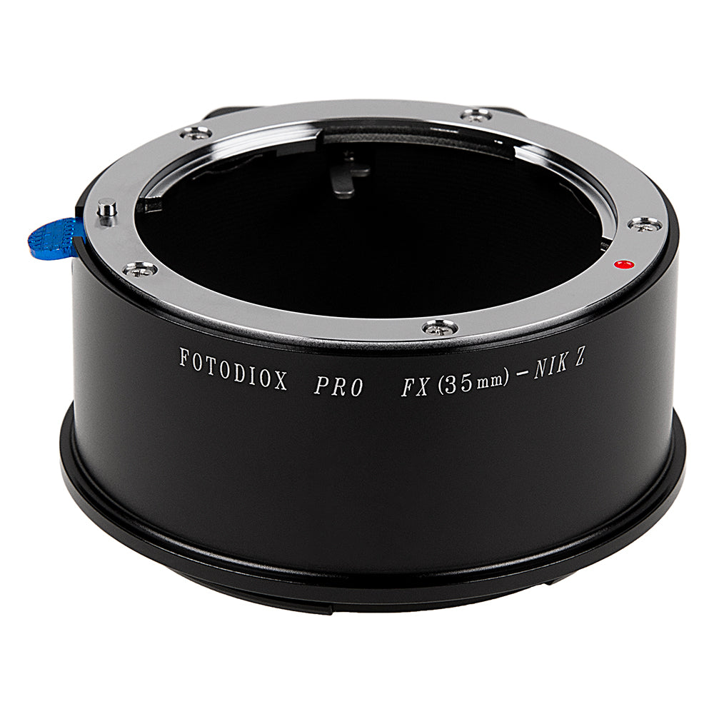 Fotodiox Pro Lens Mount Adapter - Compatible with Fuji Fujica X-Mount 35mm (FX35) SLR Lens to Nikon Z-Mount Mirrorless Cameras