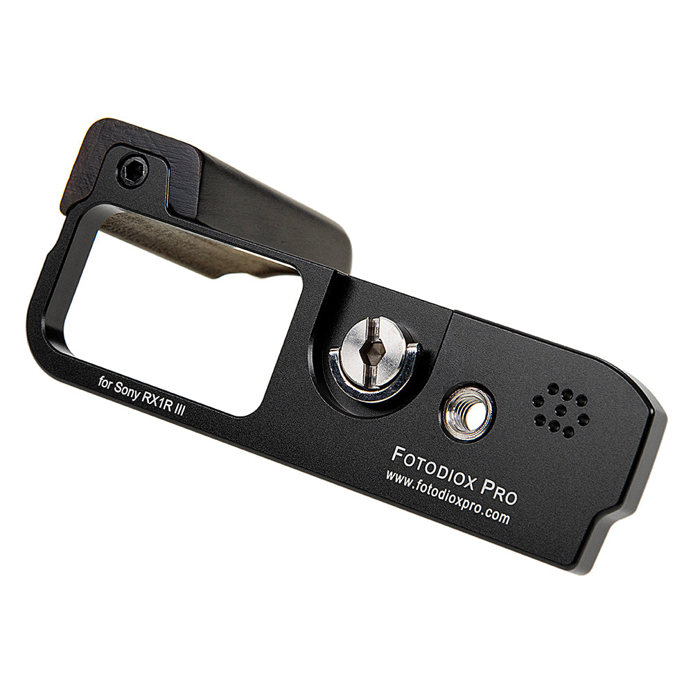 Fotodiox Pro DLX Metal Grip f/ Sony RX1R III Premium Compact Camera - Grip w/ Battery Access