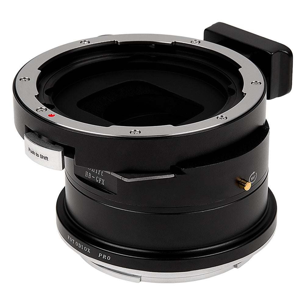 Fotodiox Pro Lens Mount Shift Adapter - Compatible With Hasselblad V-Mount SLR Lens to Fujifilm G-Mount (GFX) Mirrorless Cameras