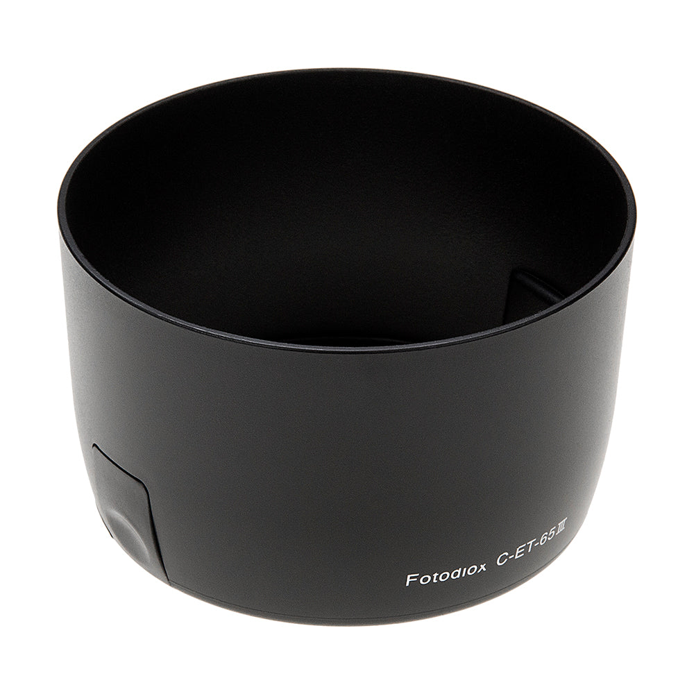 Fotodiox Lens Hood Replacement for ET-65III - Compatible with Canon EOS EF 85mm f/1.8 USM, EF 100mm f/2.0 USM, EF 135mm f/2.8 & EF 100-300mm f/4.5-5.6 USM Lenses