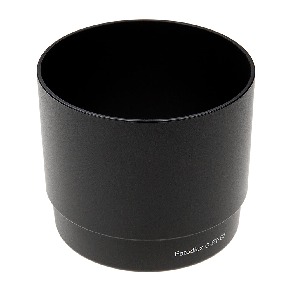 Fotodiox Lens Hood Replacement for ET-67 - Compatible with Canon EOS EF 100mm f/2.8 Macro USM Lens