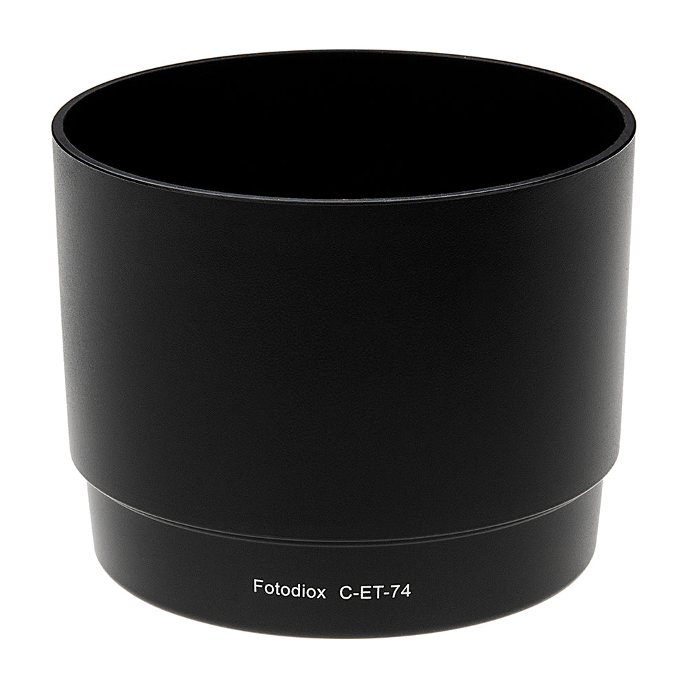 Fotodiox Lens Hood Replacement for ET-74 - Compatible with Canon EOS EF 70-200mm f/4.0L Lens