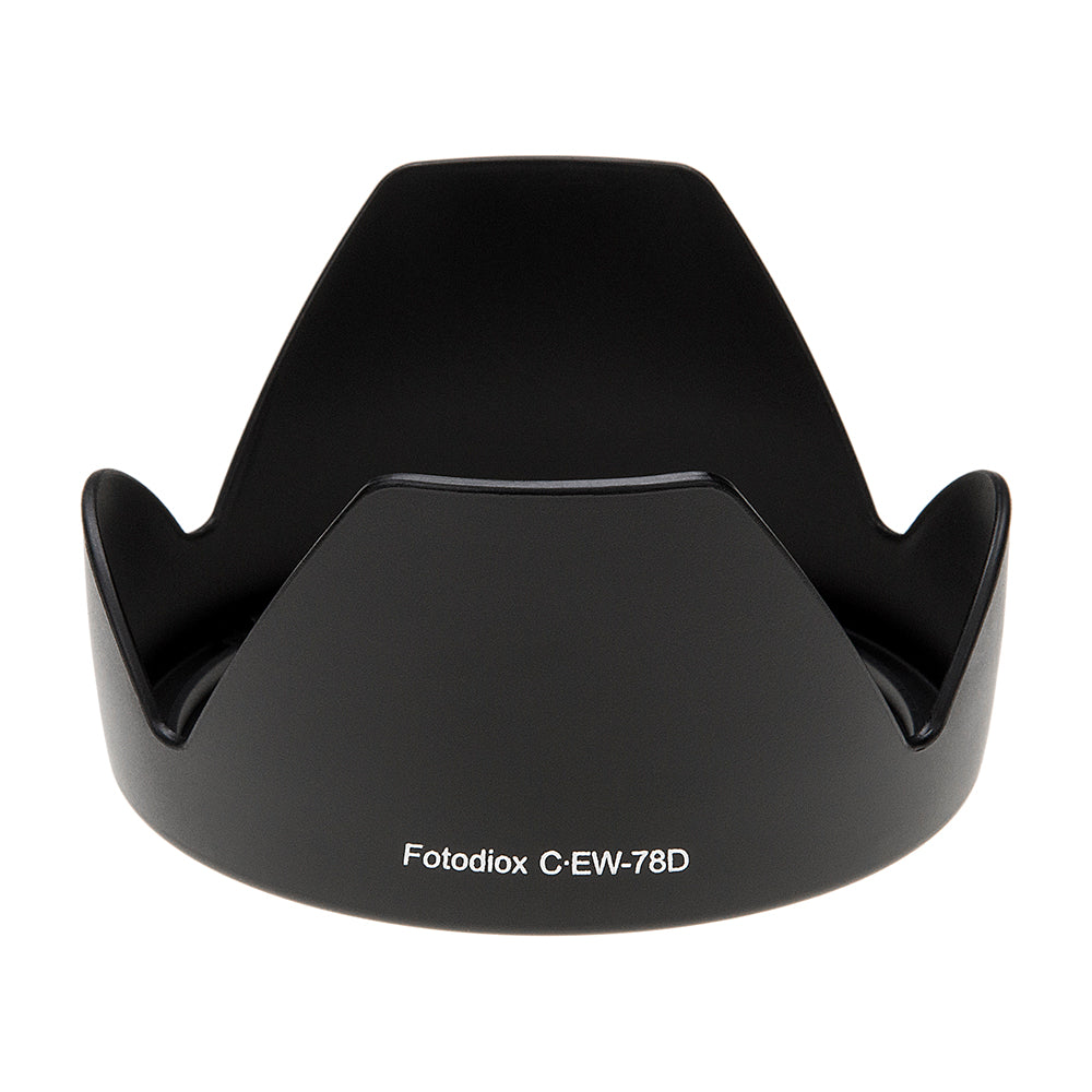 Fotodiox Lens Hood Replacement for EW-78D - Compatible with Canon EOS EF 28-200mm f/3.5-5.6 USM & EF-S 18-200mm f/3.5-5.6 IS Lens