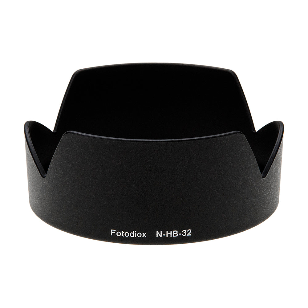 Fotodiox Lens Hood Replacement for HB-32 - Compatible with Nikon AF-S 18-105mm f/3.5-5.6G ED VR, 18-140mm f/3.5-5.6G ED VR, 18-135mm f/3.5-5.6G IF-ED & 18-70mm f/3.5-4.5G IF-ED Lenses