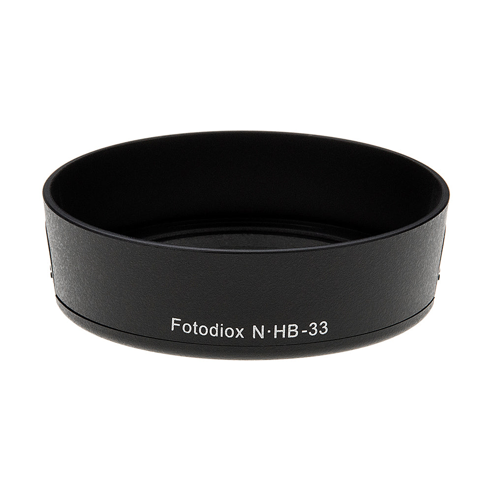 Fotodiox Lens Hood Replacement for HB-33 - Compatible with Nikon AF-S 18-55mm f/3.5-5.6G ED Lens