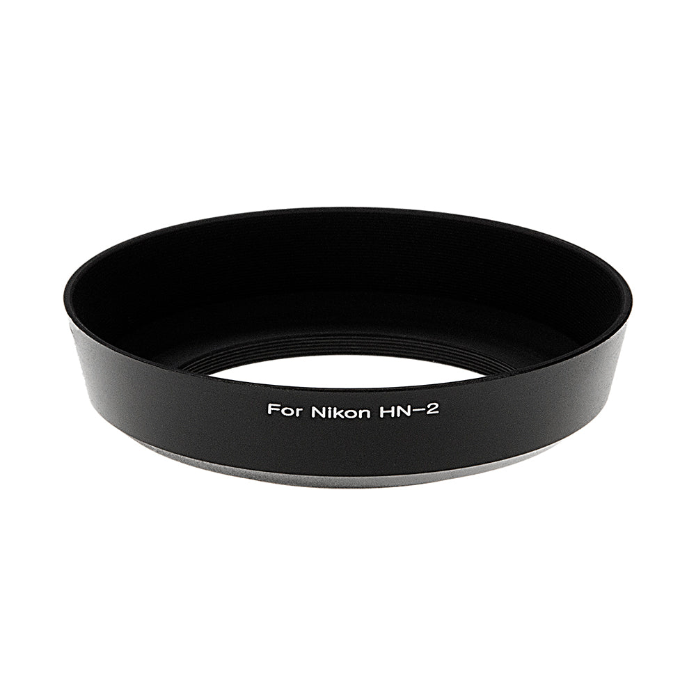 Fotodiox Lens Hood Replacement for HN-2 - Compatible with Nikon 28mm f/2.8, AF 28mm f/2.8D, 35-70mm f/3.3-4.5, 24-70mm f/3.5-5.6 IX Lenses (52mm Thread)