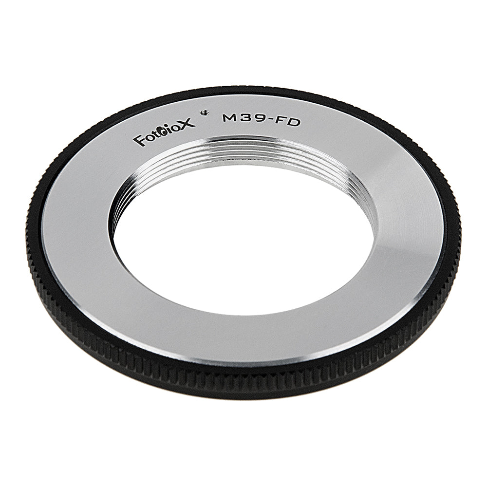 Fotodiox Lens Adapter - Compatible with Zenit M39 (x1mm Pitch) Screw Mount Russian SLR Lenses to Canon FD Mount Film Cameras