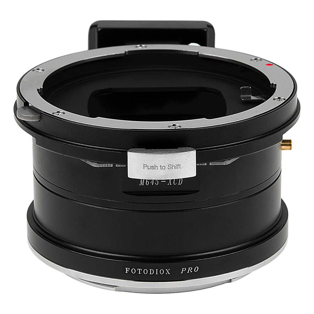 Shift Lens Adapter - Mamiya 645 (M645) Lens to Hasselblad X (XCD