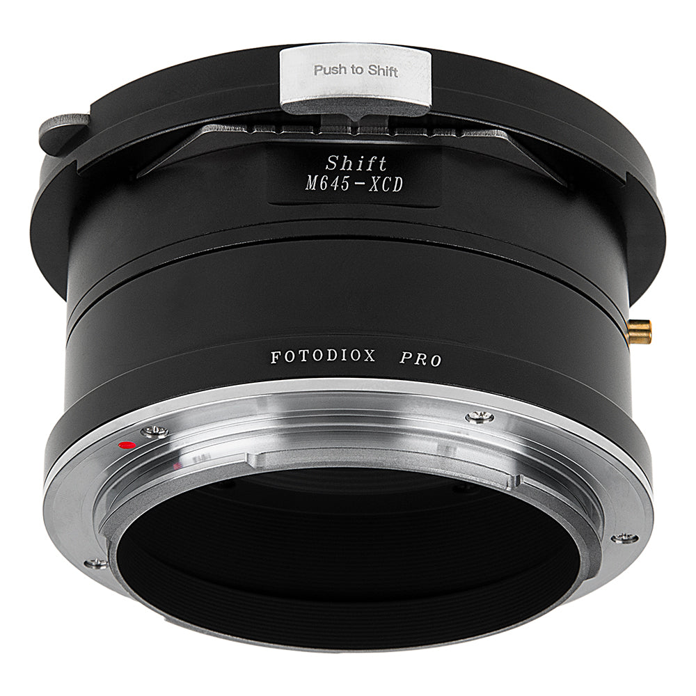 Fotodiox Pro Lens Mount Shift Adapter - Compatible With Mamiya 645 (M645) Mount Lens to Hasselblad X-System (XCD) Mount Mirrorless Camera Body