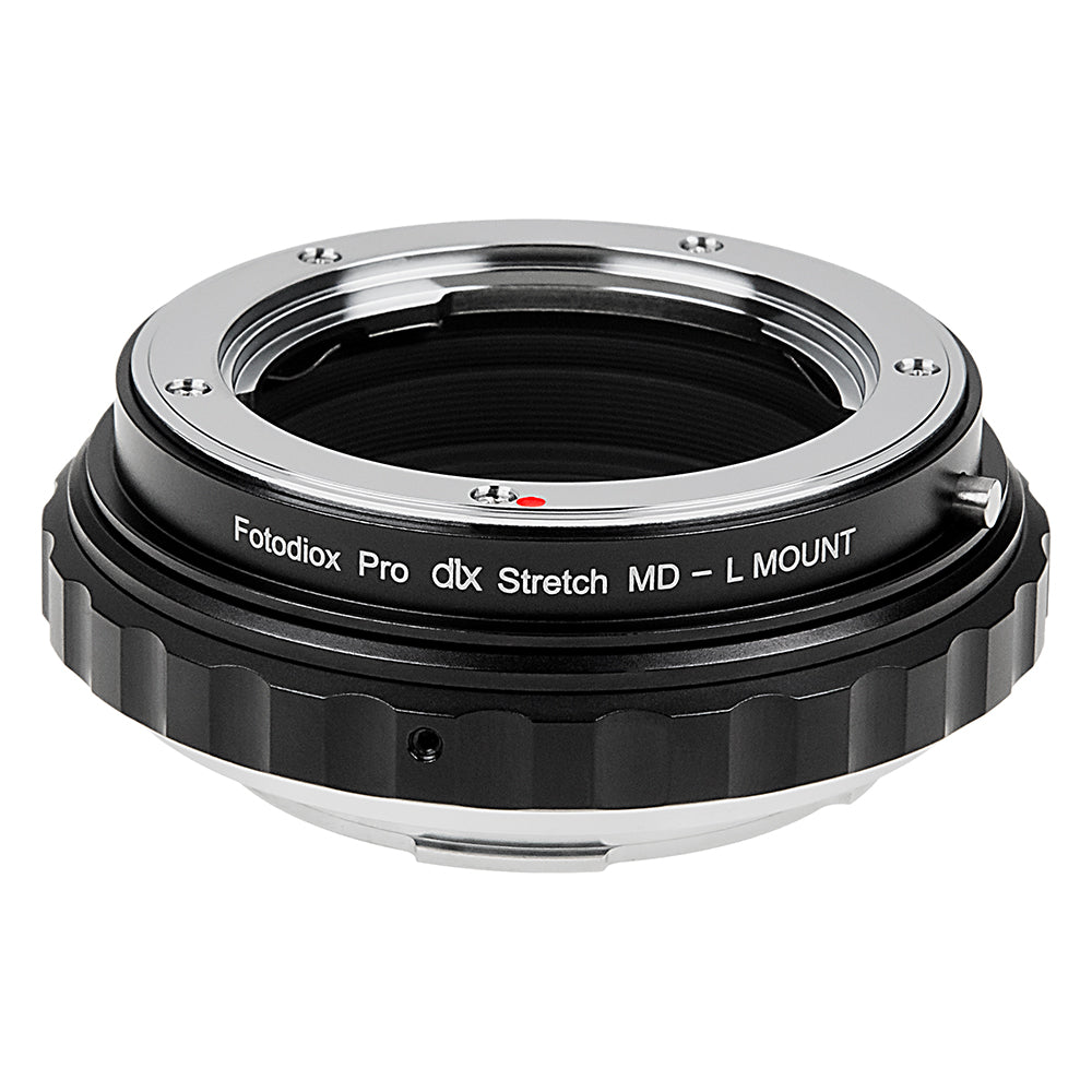 Fotodiox DLX Stretch Lens Adapter - Compatible with Minolta Rokkor (SR / MD / MC) Lens to L-Mount Alliance Mirrorless Cameras with Macro Focusing Helicoid and Magnetic Drop-In Filters