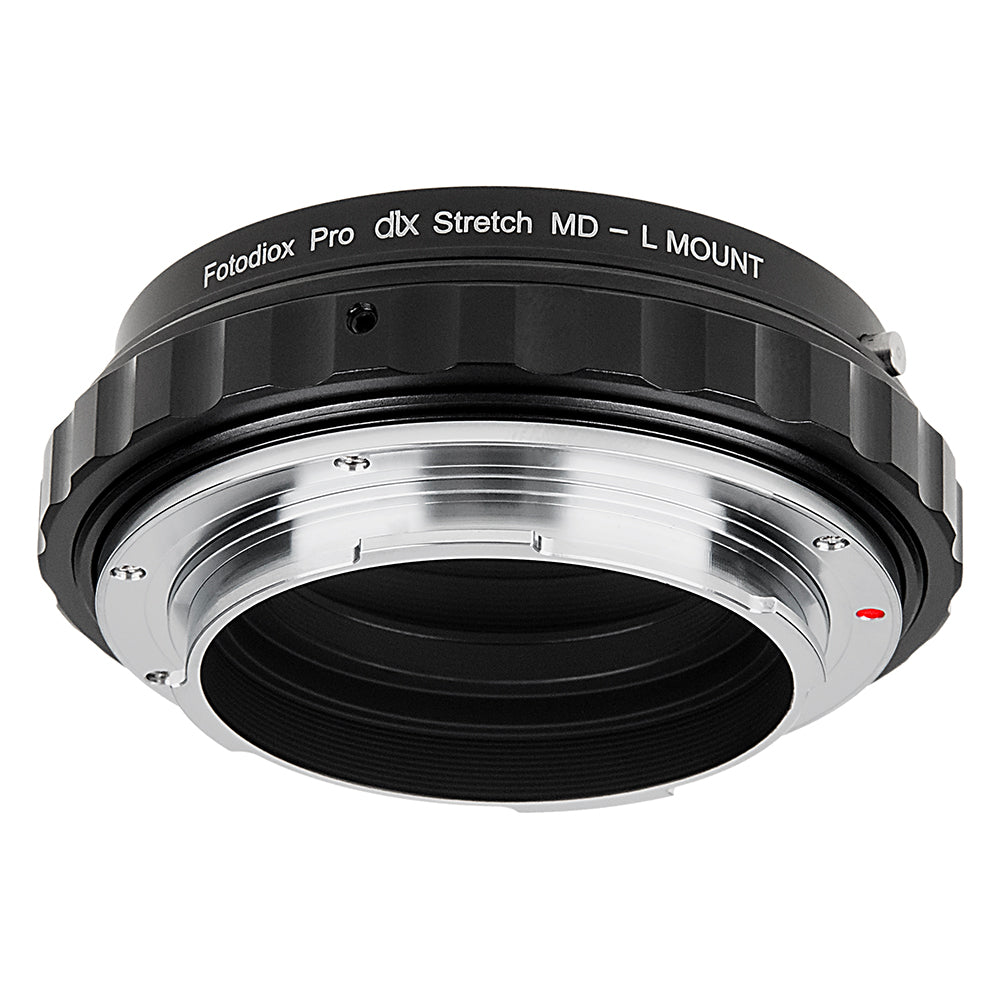 Fotodiox DLX Stretch Lens Adapter - Compatible with Minolta Rokkor (SR / MD / MC) Lens to L-Mount Alliance Mirrorless Cameras with Macro Focusing Helicoid and Magnetic Drop-In Filters