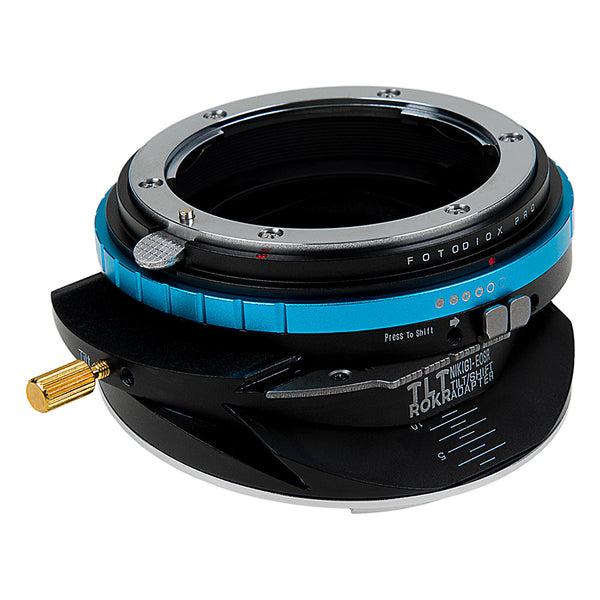 Tilt / Shift Adapter - Nikon G Lens to Canon RF Mount Camera