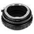 Fotodiox DLX Stretch Lens Adapter - Compatible with Nikon F Mount (G-Type) Lens to Canon RF Mount Mirrorless Cameras with Macro Focusing Helicoid and Magnetic Drop-In Filters