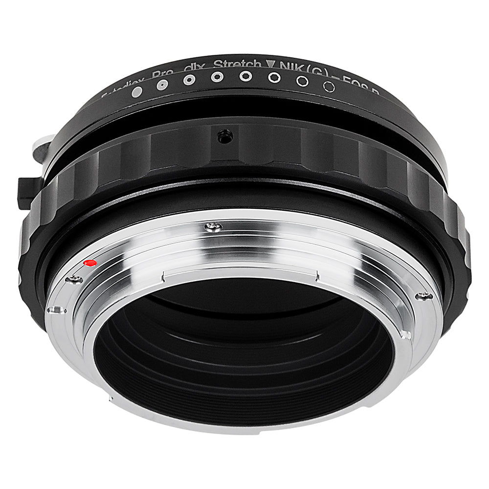 Fotodiox DLX Stretch Lens Adapter - Compatible with Nikon F Mount (G-Type) Lens to Canon RF Mount Mirrorless Cameras with Macro Focusing Helicoid and Magnetic Drop-In Filters