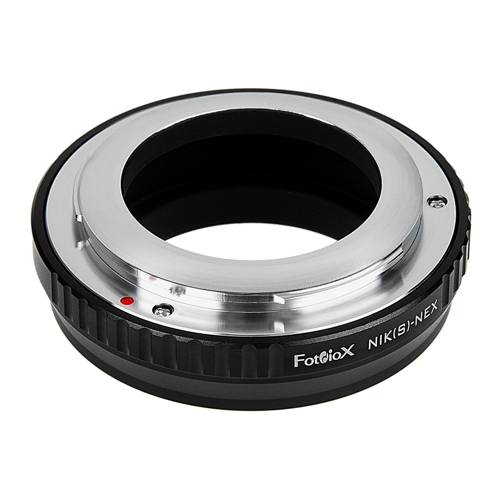 Fotodiox Lens Mount Adapter - Nikon Nikkor S Rangefinder Lens to Sony Alpha E-Mount Mirrorless Camera Body