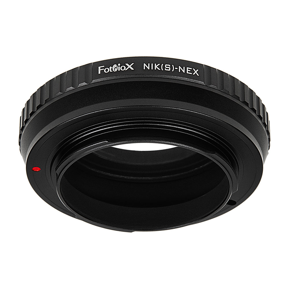Fotodiox Lens Mount Adapter - Nikon Nikkor S Rangefinder Lens to Sony Alpha E-Mount Mirrorless Camera Body