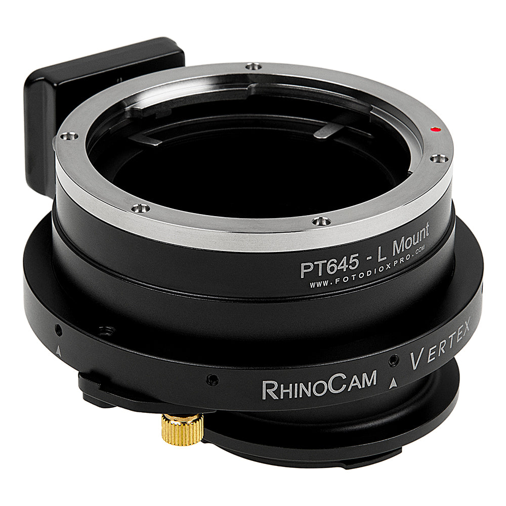 RhinoCam Vertex Rotating Stitching Adapter, Compatible with Pentax 645 (P645) Mount SLR Lens to Leica L-Mount Alliance Mirrorless Cameras