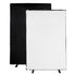 Complete Portable Background Kit - 5x7' w/ 3x Covers (Black/White, Blue/Green & Diffusion) - 5 x 7.4ft (1.5 x 2.1m)