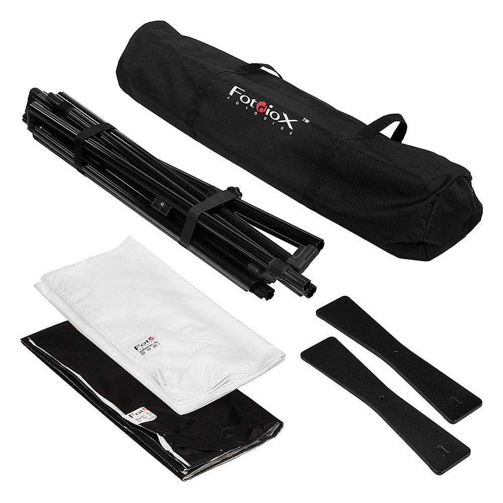 Complete Portable Background Kit w/ Bag - Diffuser