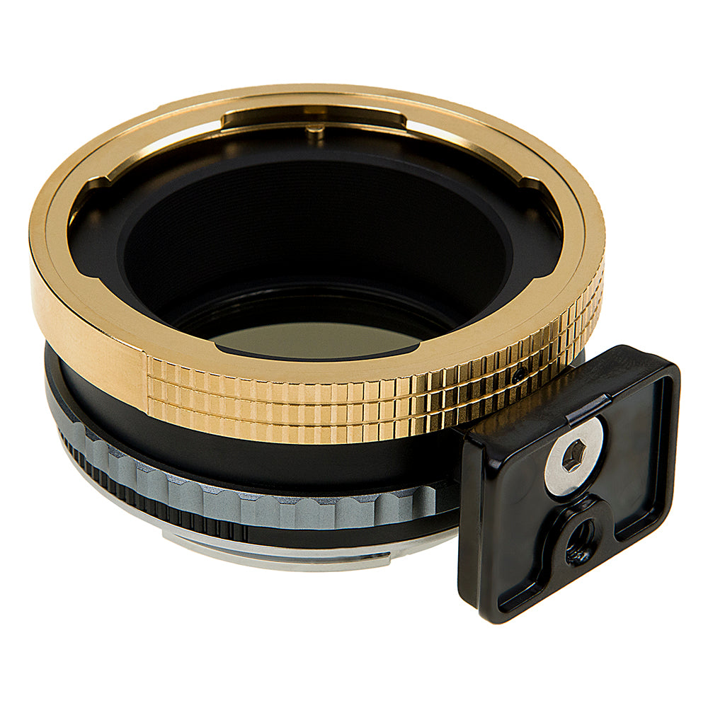 Vizelex ND Throttle Lens Mount Adapter - Compatible with Arri PL (Positive Lock) Mount Lenses to Fujifilm G-Mount (GFX) Mirrorless Cameras with Built-In Variable ND Filter (2 to 8 Stops)