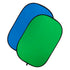 Fotodiox Chromakey Green & Blue Jacket, Cover fits 5-in-1 Oval Collapsible Disc Reflectors