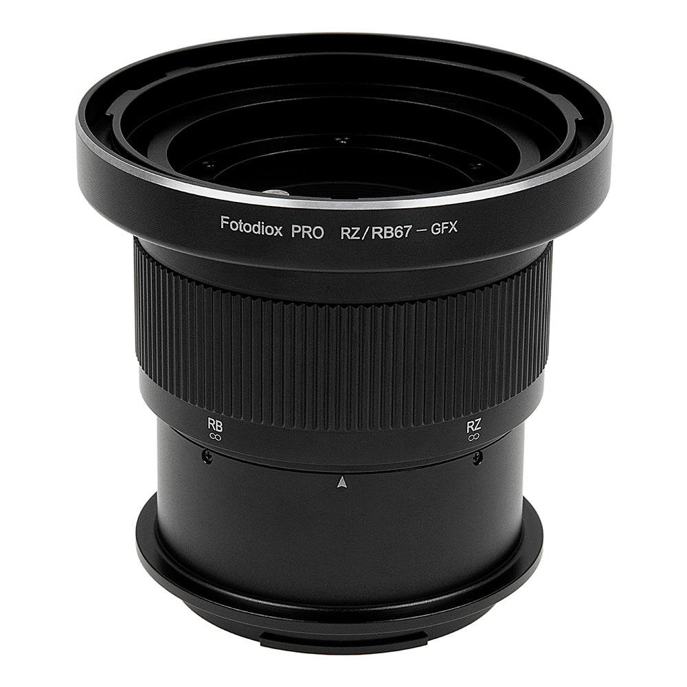 Fotodiox Pro Lens Mount Adapter, Mamiya RB67/RZ67 Mount Lens to Fujifilm G-Mount GFX Mirrorless Digital Camera Systems (such as GFX 50S and more)