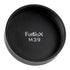 Fotodiox M39/L39 Metal Rear Lens Cap - Black Protective Rear Cap for 39mm Thread Screw Mount Camera Lenses