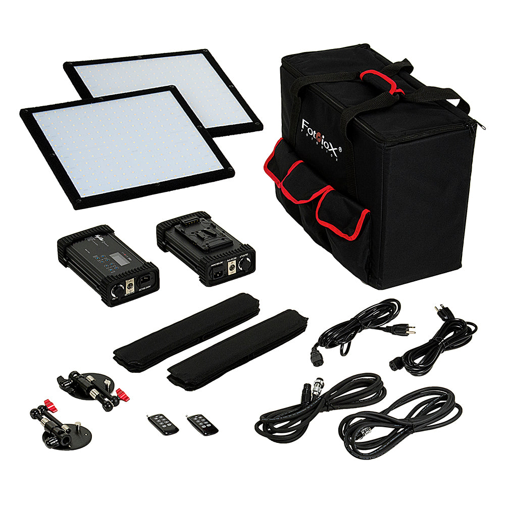 SkyFiller LED Lighting SF50 - 1x1 50w Bi-Color Powerful, Ultra-Portable LED Lighting from Fotodiox