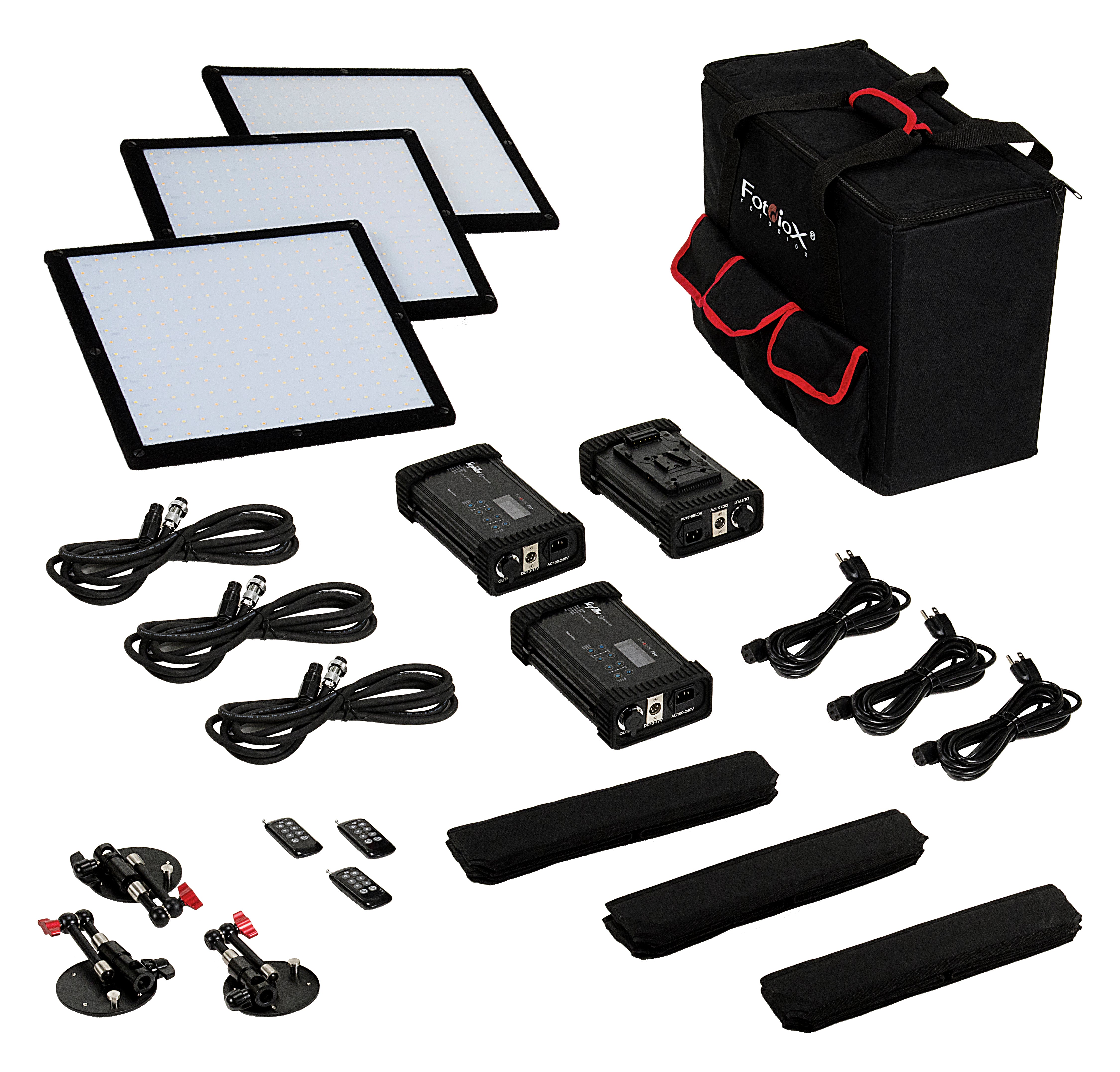 SkyFiller LED Lighting SF50 - 1x1 50w Bi-Color Powerful, Ultra-Portable LED Lighting from Fotodiox